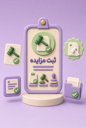 ثبت مزایده